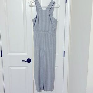 Club Monaco light blue / white Jumpsuit. Like New.
